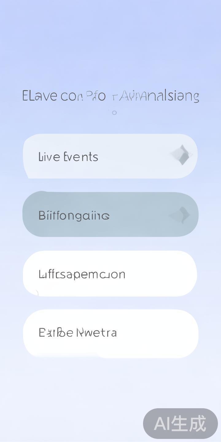 亚博体育iOS客户端界面简洁明了，主要栏目包括赛事