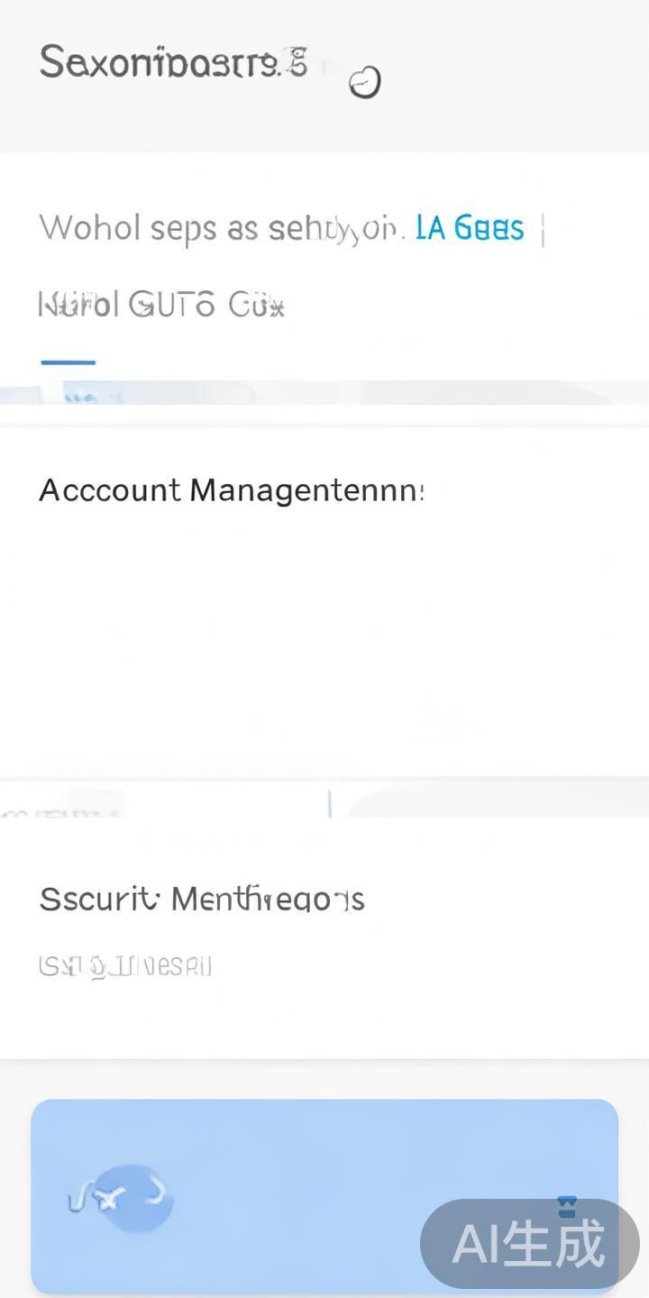 在设置页面中，寻找关于“账号管理”、“安全设置”或